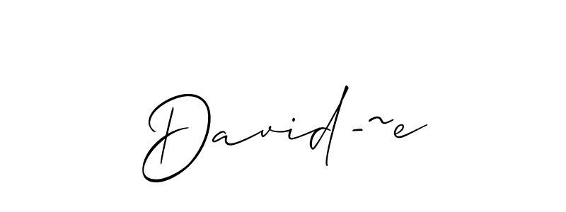 David E. Fern signature