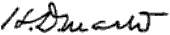 Homer Dodge Martin signature