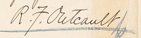 Richard F. Outcault signature