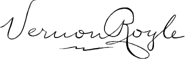 Vernon Royle signature
