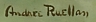 Andrée Ruellan signature